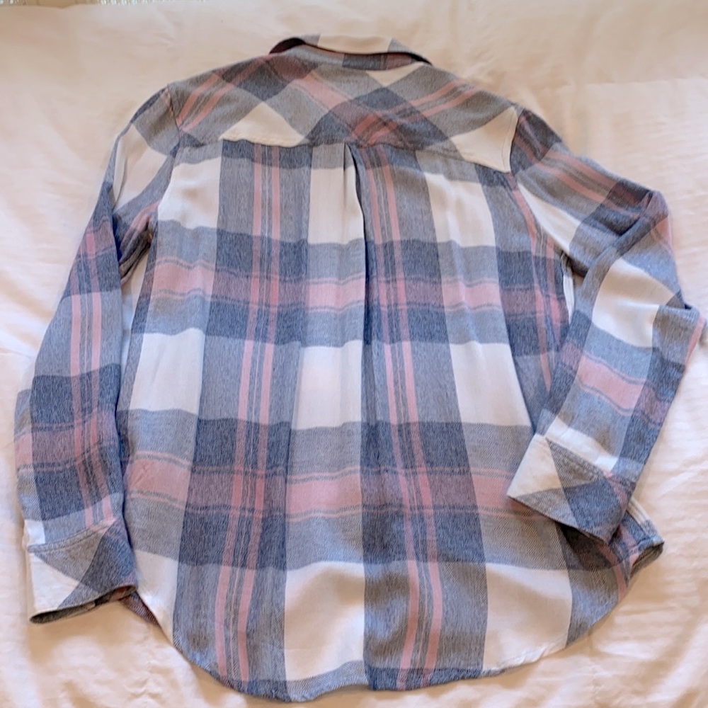 Rails plaid blouse. Size XS - Picture 3 of 3